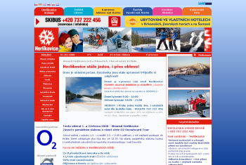 Zimní web Snowhill.cz